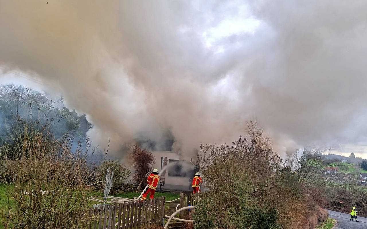 Wohnhausbrand Ferndorf