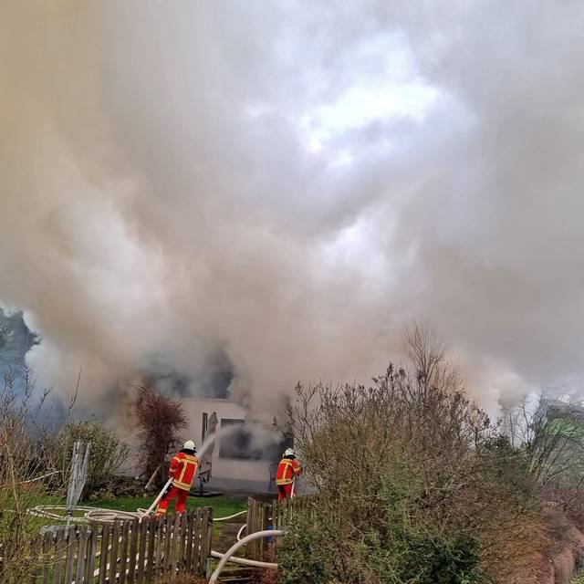 Wohnhausbrand Ferndorf