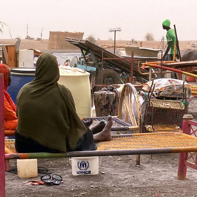 Flüchtlinge aus dem Sudan