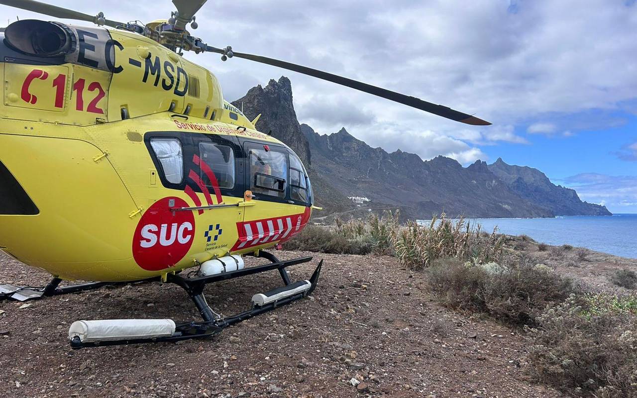 Riesenwellen auf Teneriffa