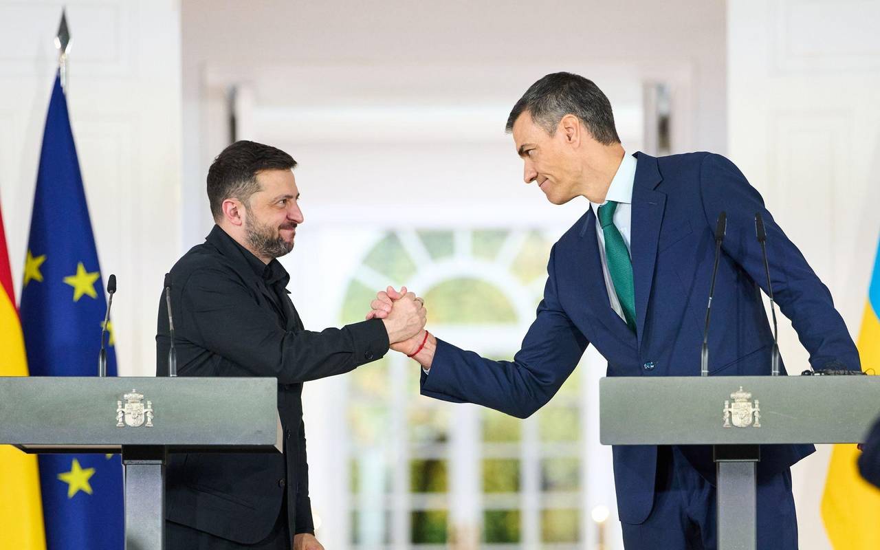 Ukraine-Krieg - Selenskyj in Madrid