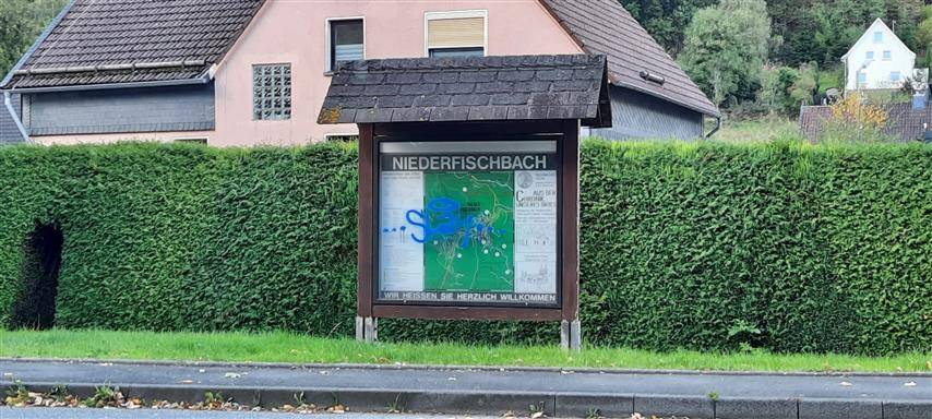 Nächtliche Schmierereien
