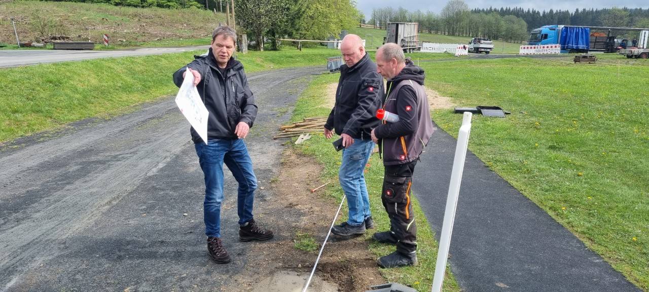 Kultur Pur-Aufbau läuft