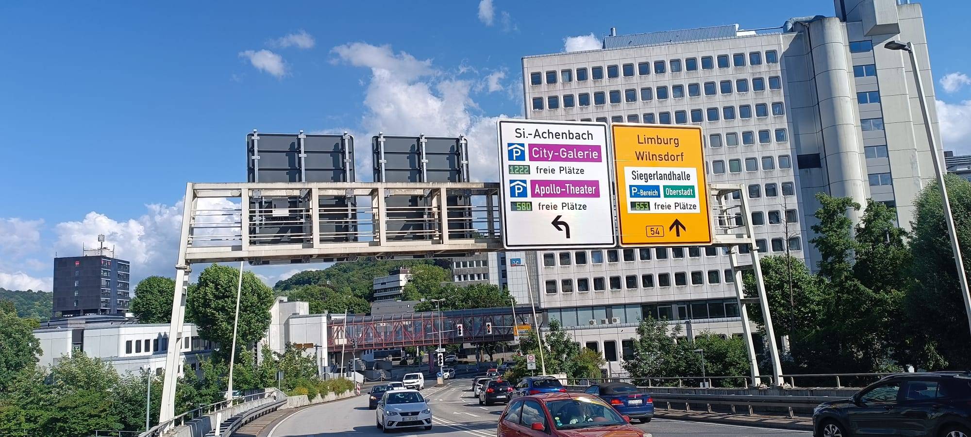 Moderne Anzeigetafeln