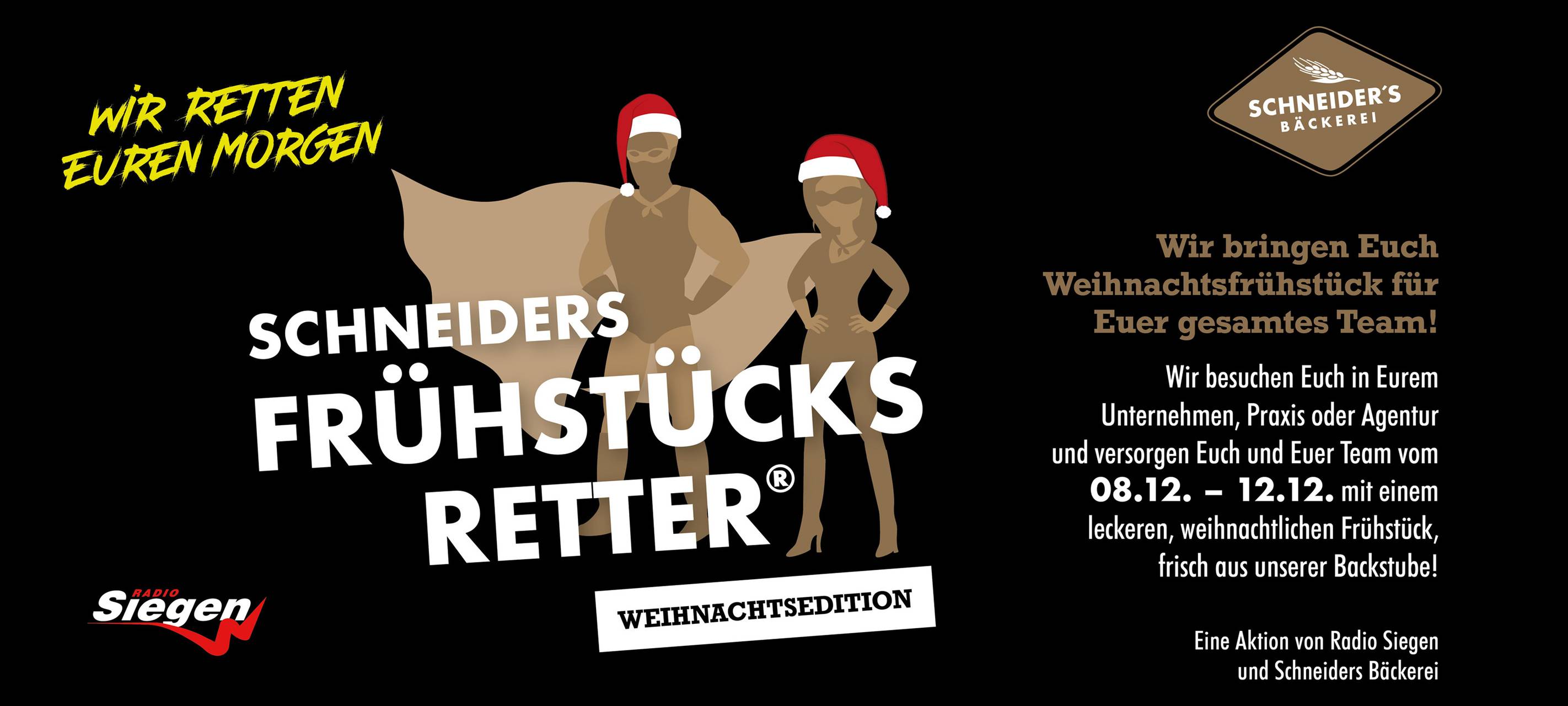 Schneiders Frühstücksretter – Weihnachtsedition!