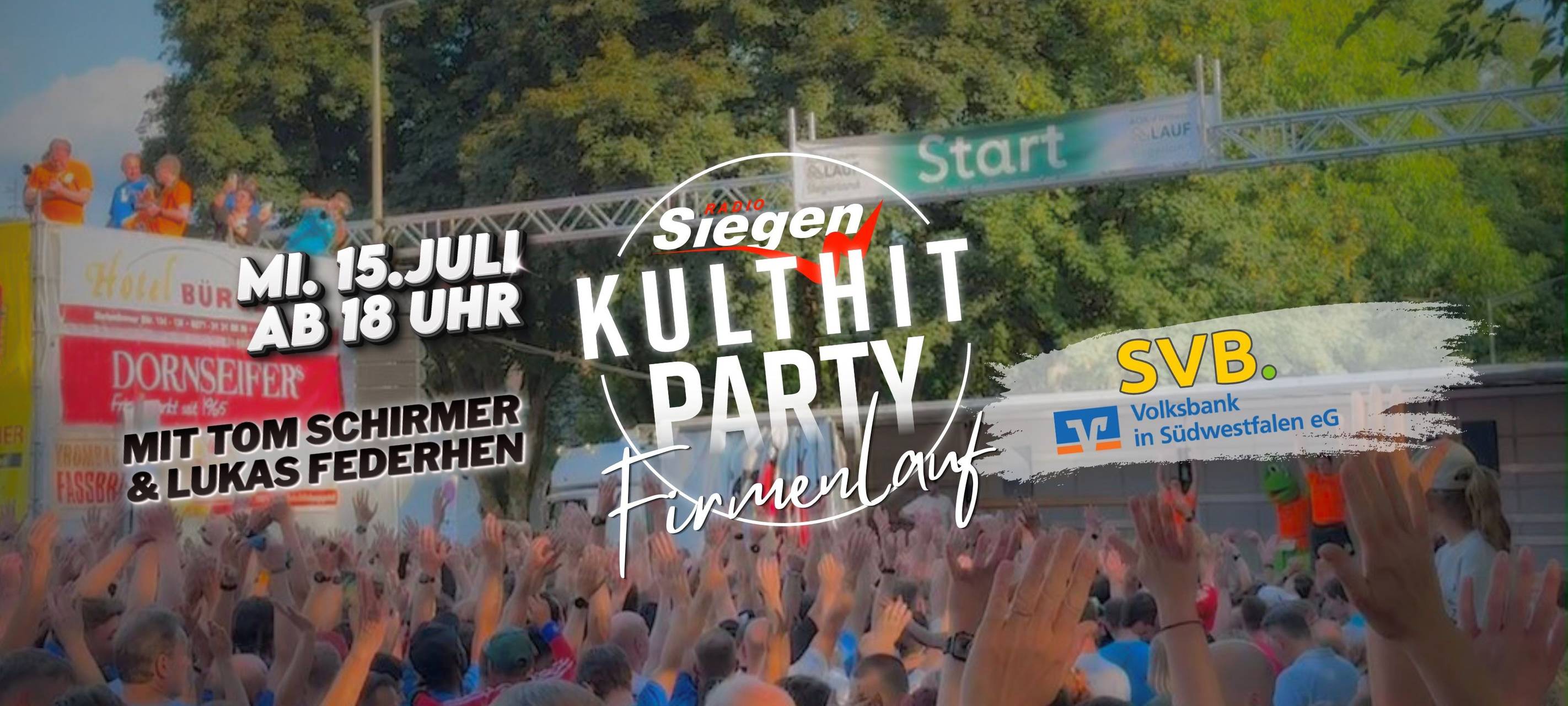 Wir feiern mit euch den Siegerländer Firmenlauf 2026