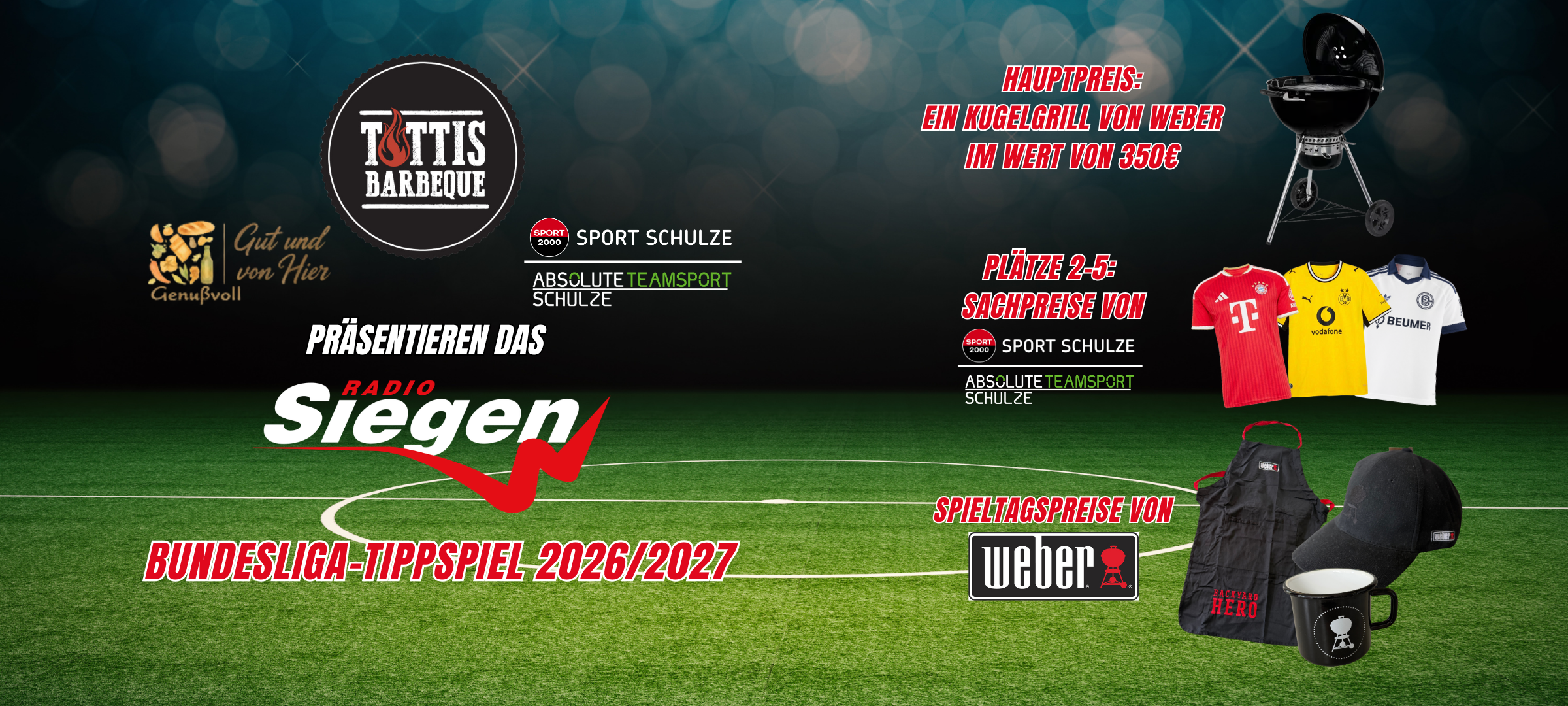 Macht mit beim Radio Siegen Bundesliga-Tippspiel! 