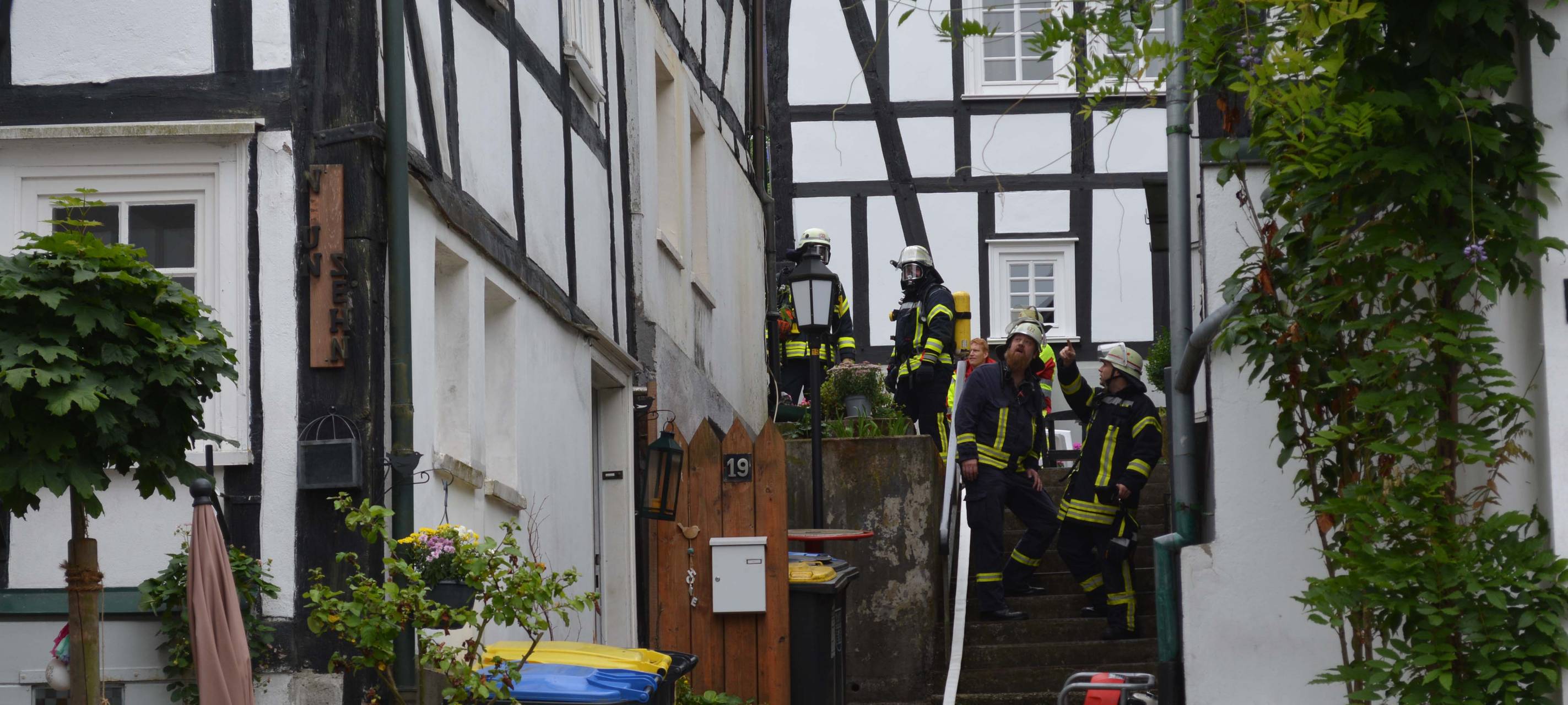 Zimmerbrand im Alten Flecken