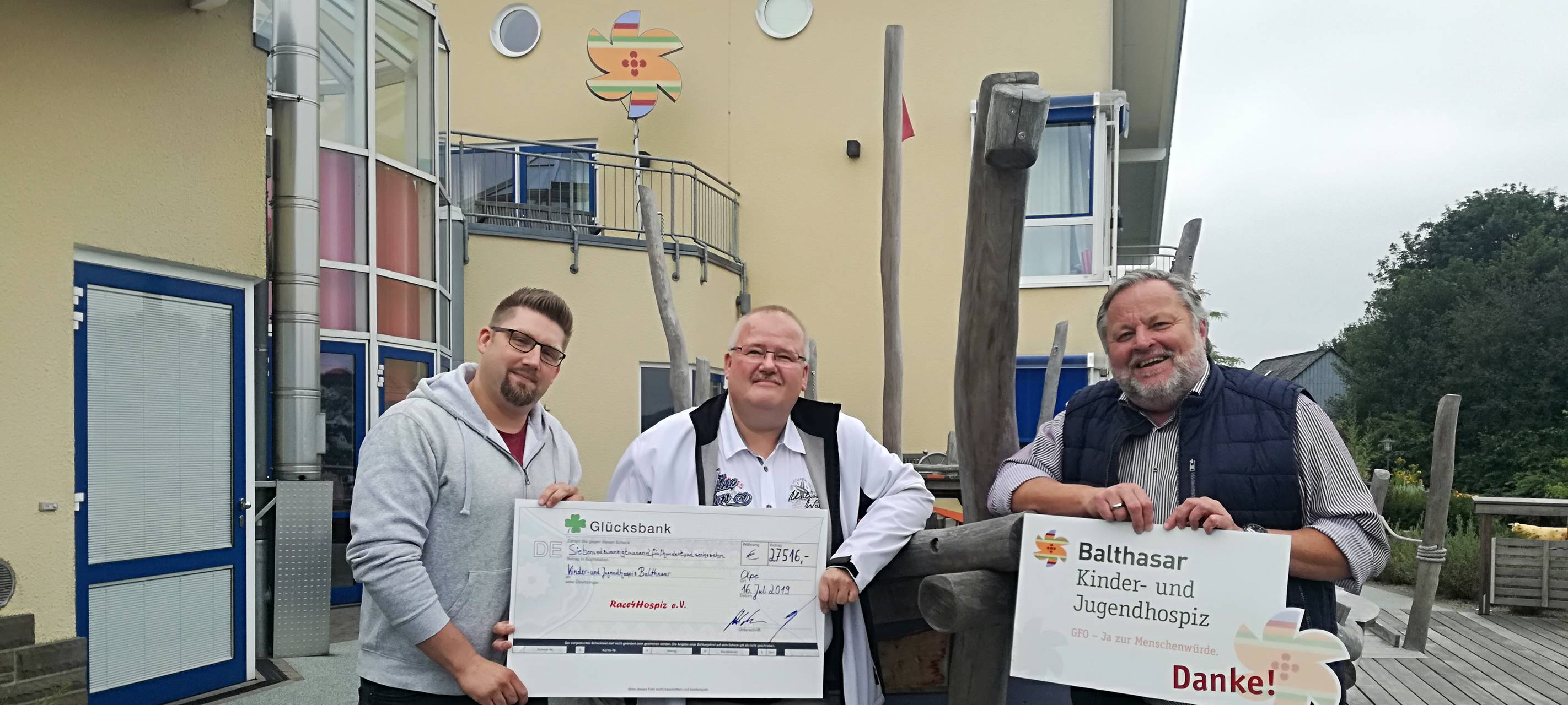Kinder- und Jugendhospiz in Olpe bekommt 27.500 Euro