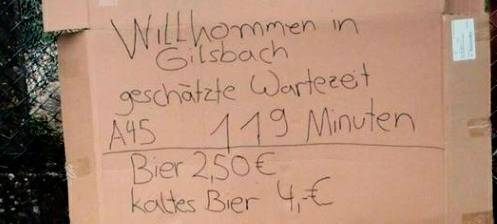 Geduld ist gefragt