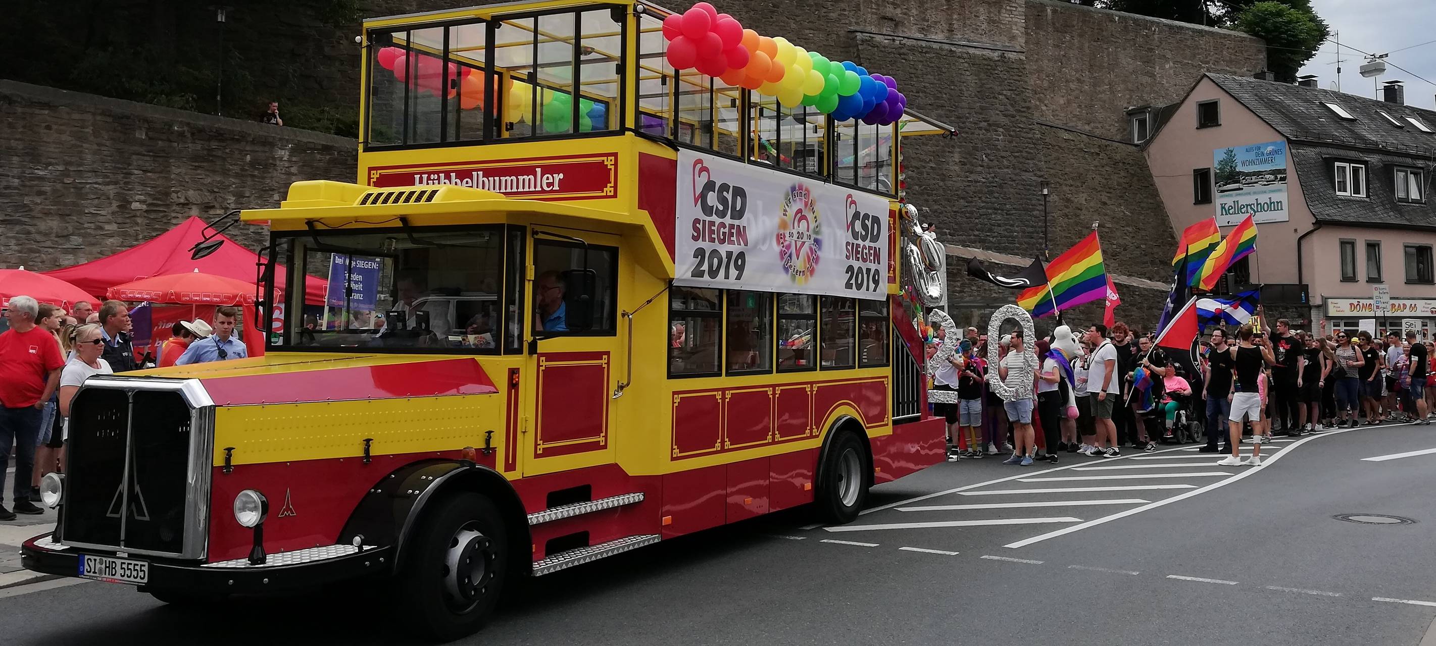 Bunte Parade in Siegen