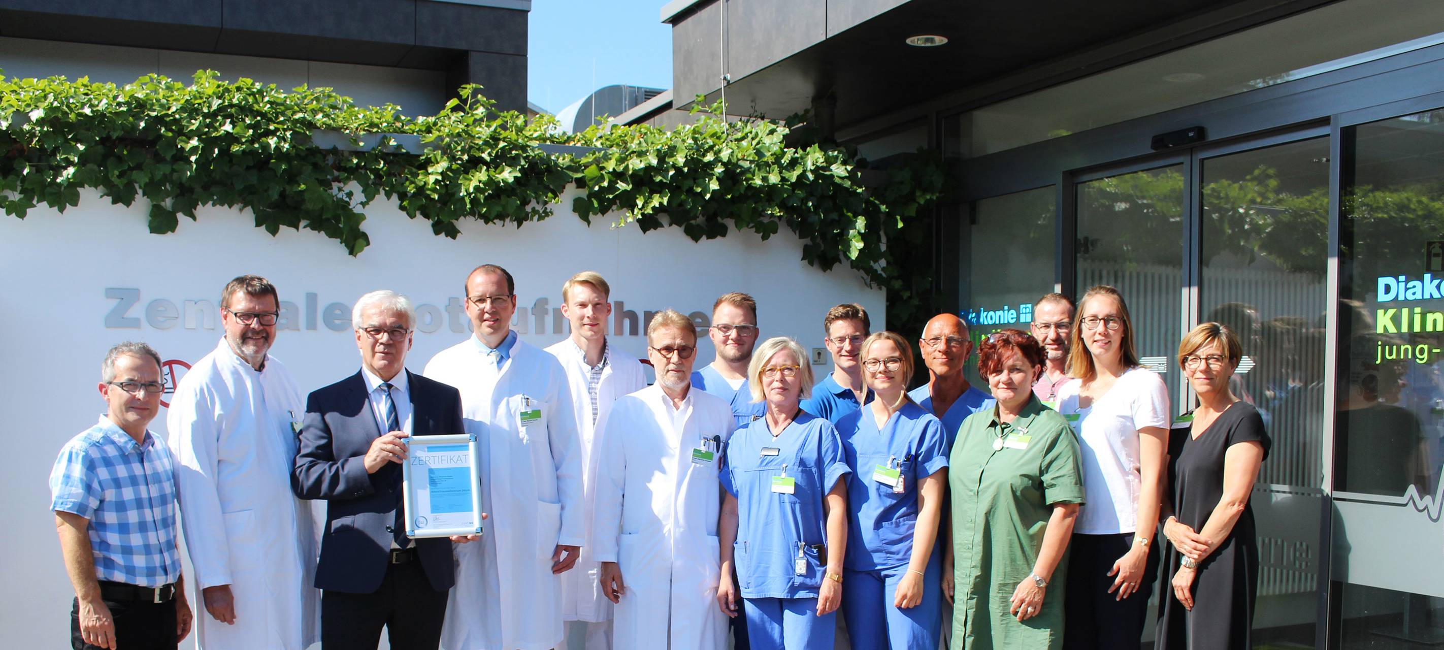 Diakonie Klinik Jung-Stilling ist Alterstraumazentrum