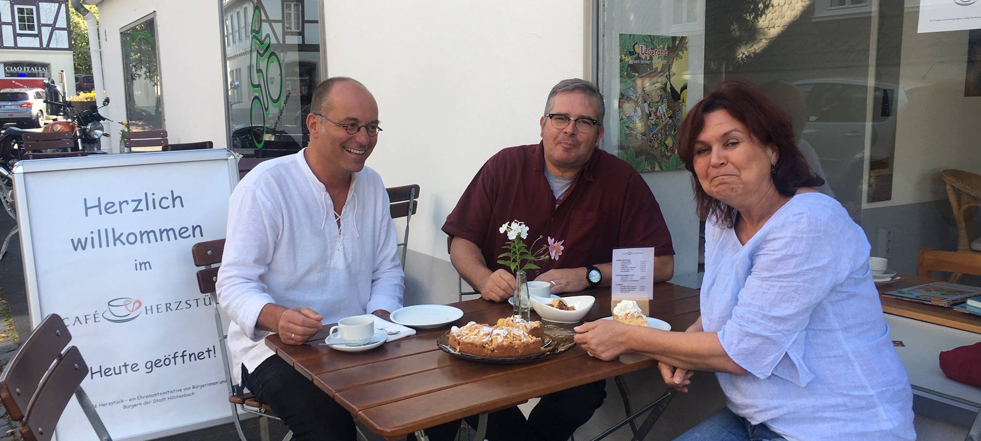 Neues Café am Hilchenbacher Marktplatz