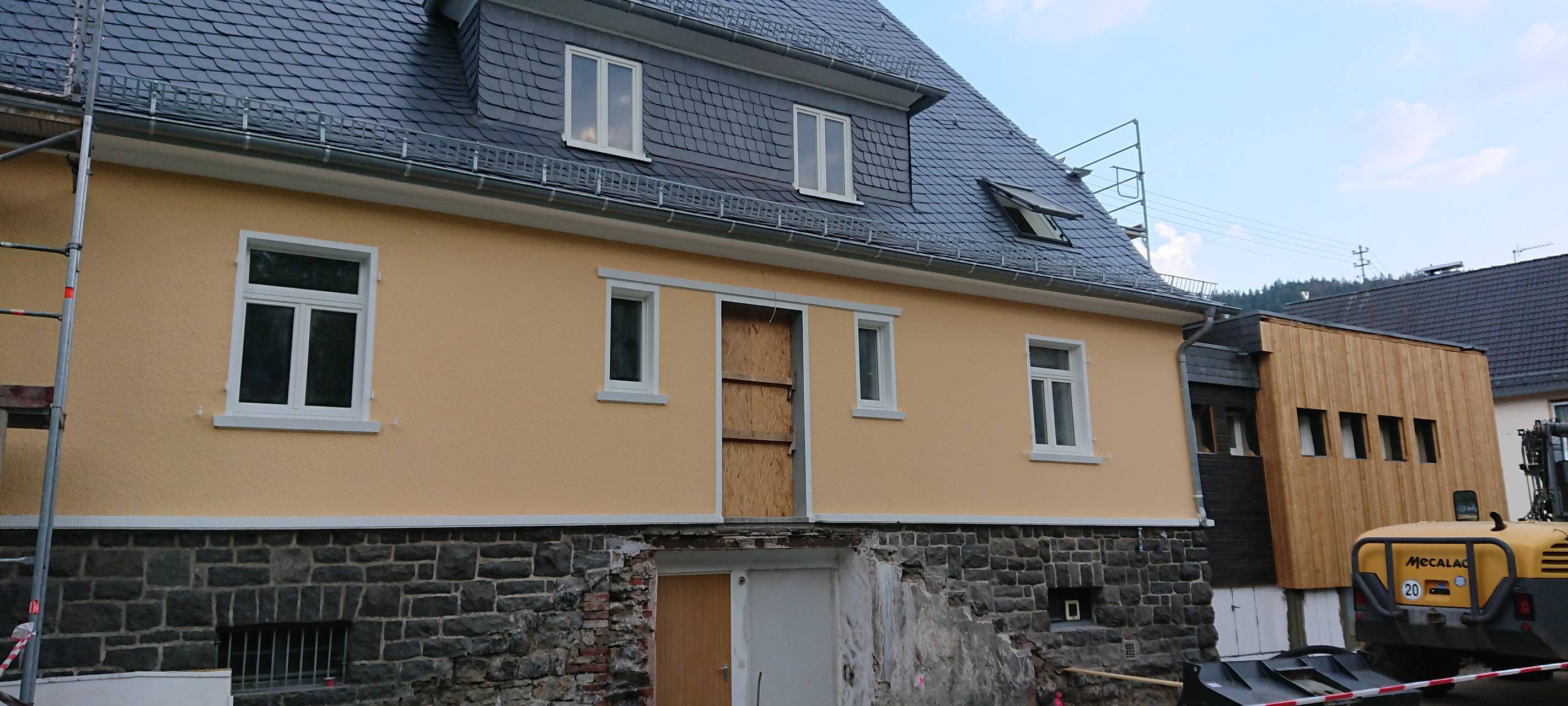 Ein Dorf hängt sich rein