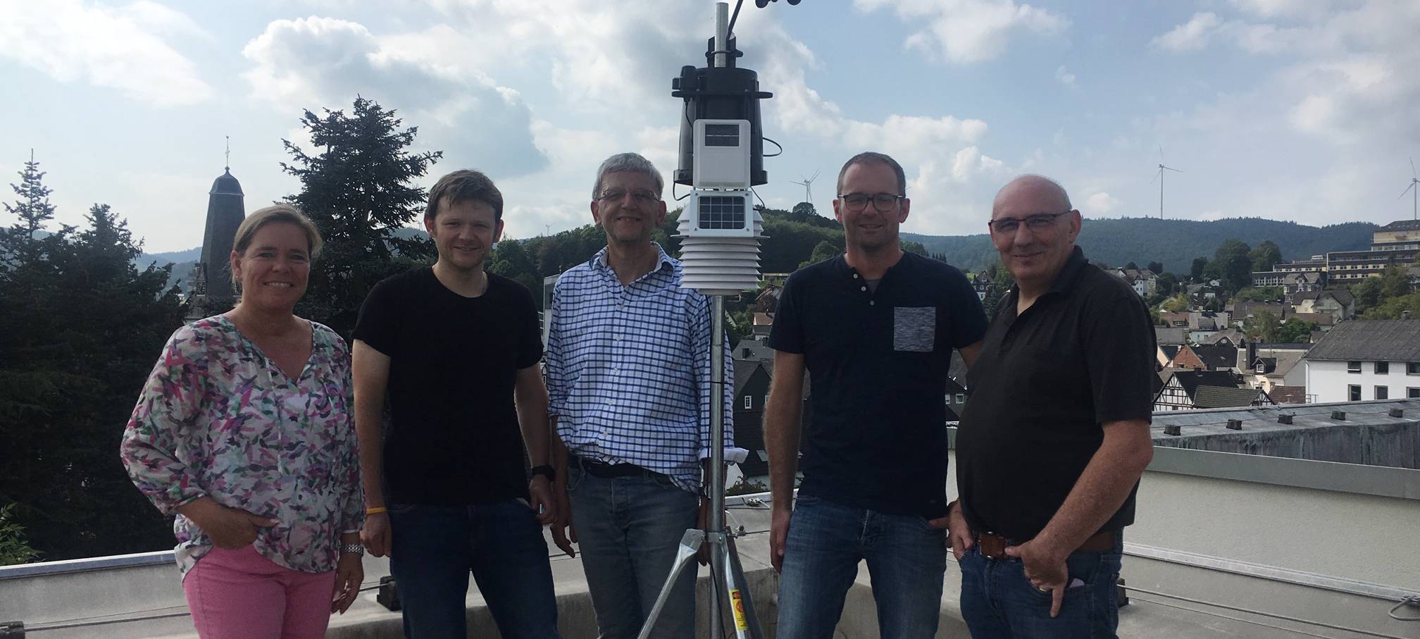 Bad Laasphes Gymnasium hat jetzt eine Wetterstation