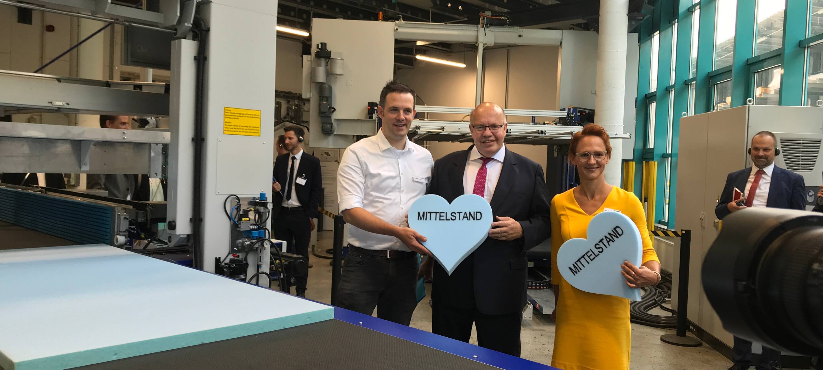 Bundeswirtschaftsminister war zu Gast in Freudenberg