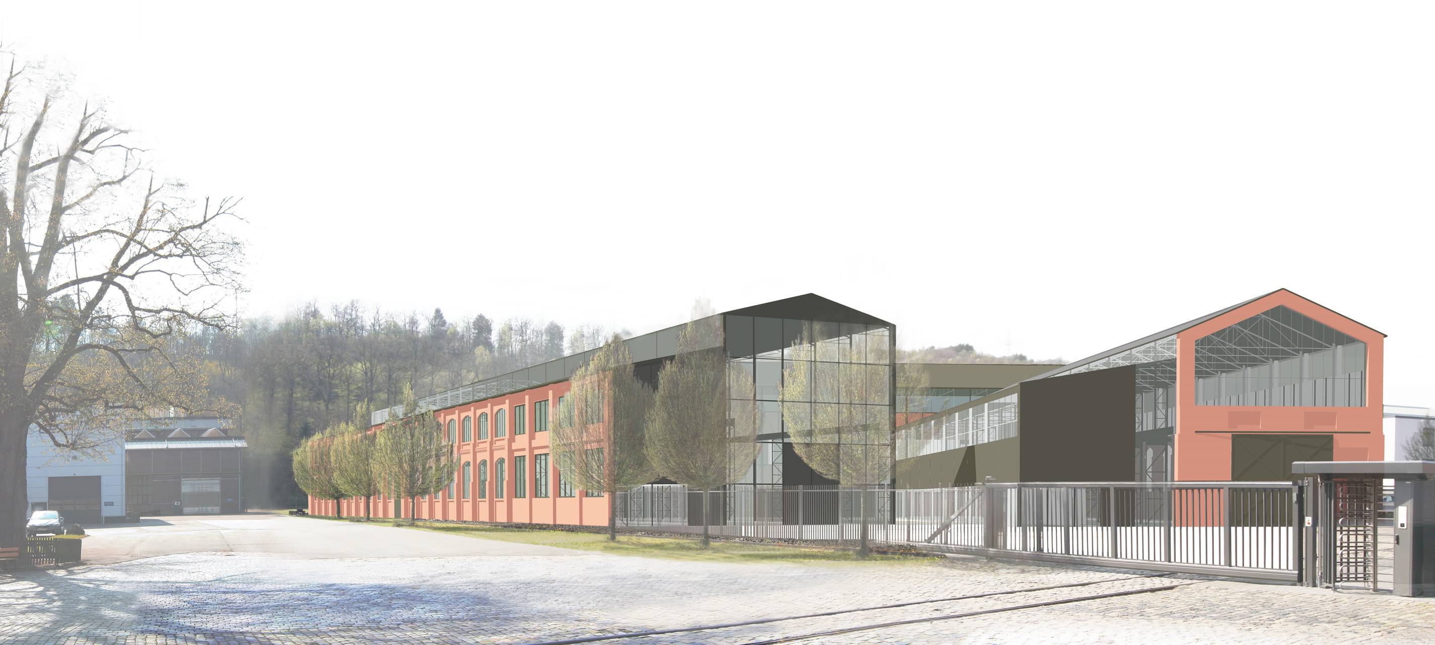 Alte Fabrikhallen in Buschhütten werden zum Uni-Campus