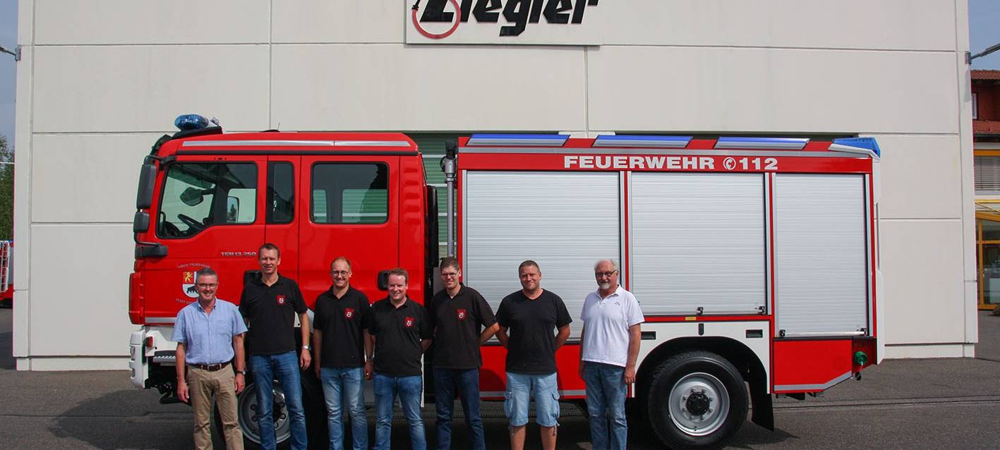Offizielle Übergabe