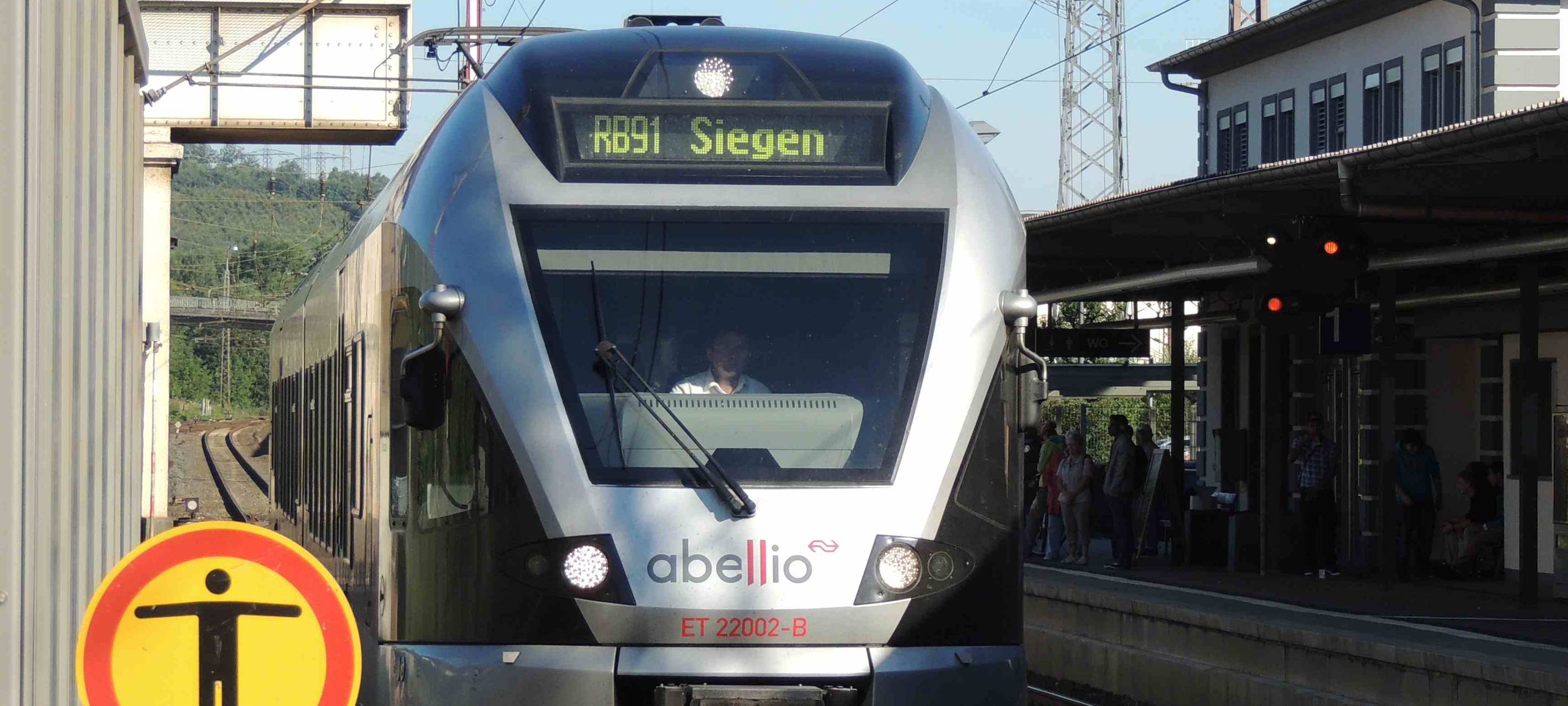 Abellio-Aus führt heute Abend zu Fahrplanänderungen