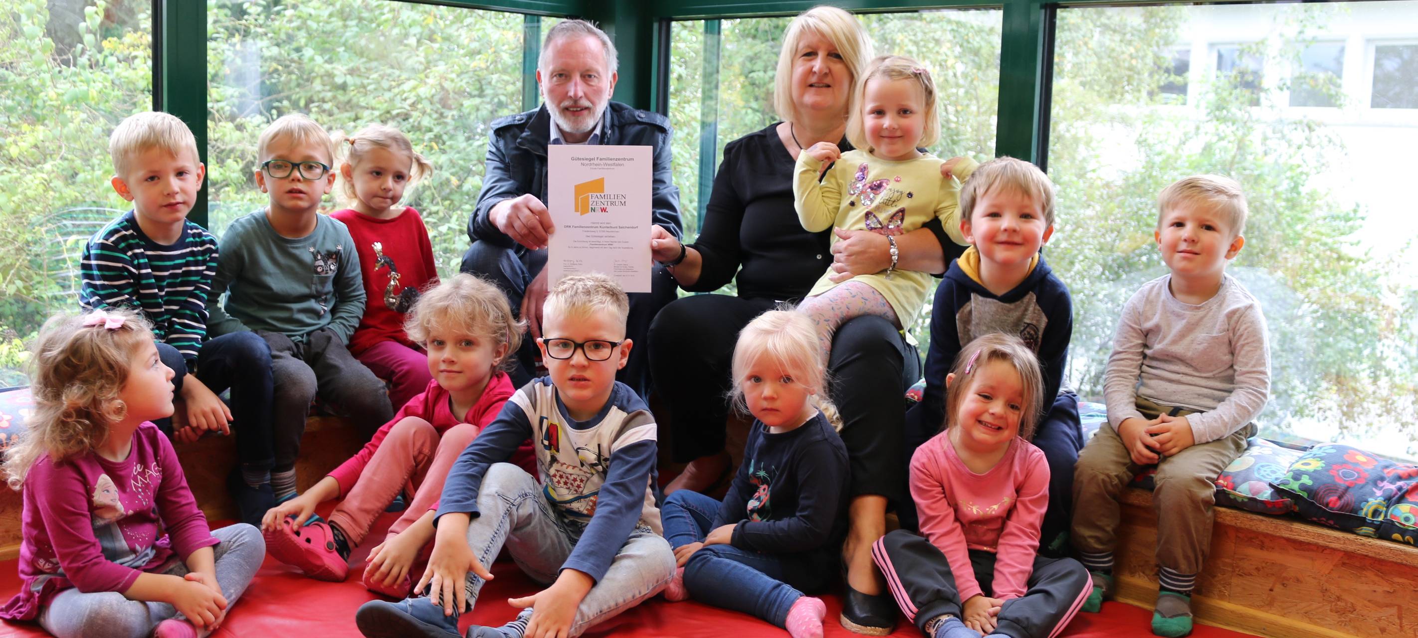 Kita Kunterbunt ist jetzt Familienzentrum