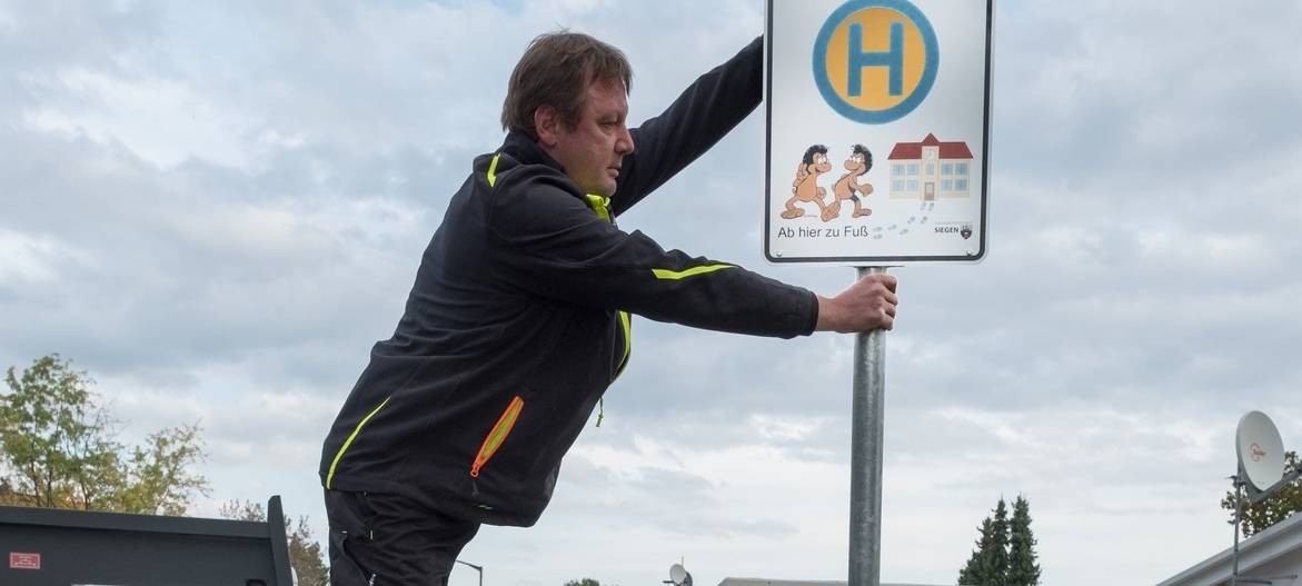 Hol- und Bringzonen an Siegener Schulen