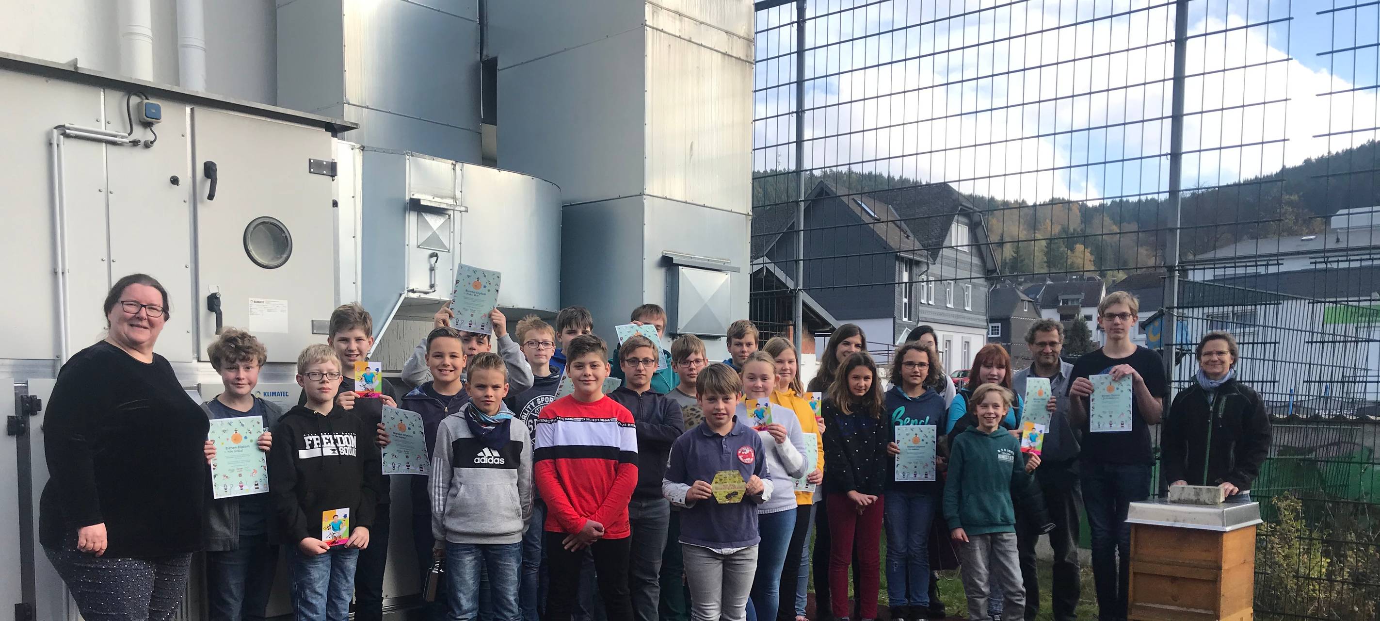 Bienenfreundliche Schule in Berleburg gekürt