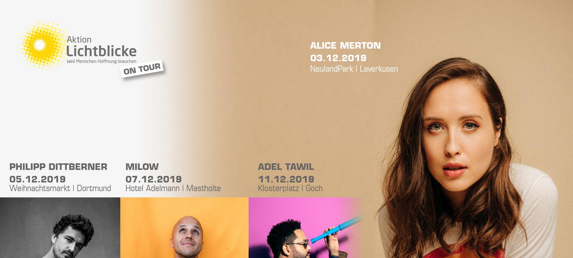 Aktion Lichtblicke – Unsere Weihnachtsaktionen