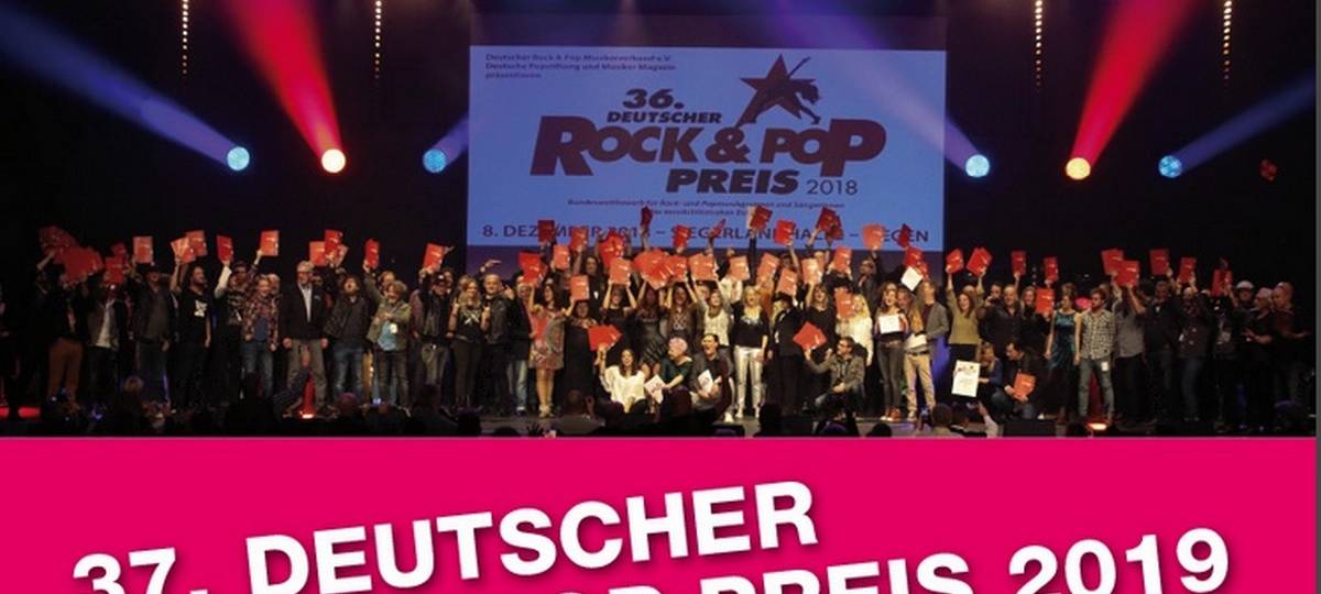 Deutscher Rock & Pop Preis zum 6. Mal in Siegen