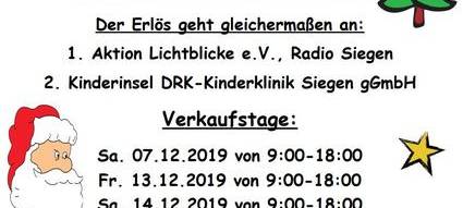 Weihnachtsbaumverkauf für den guten Zweck!