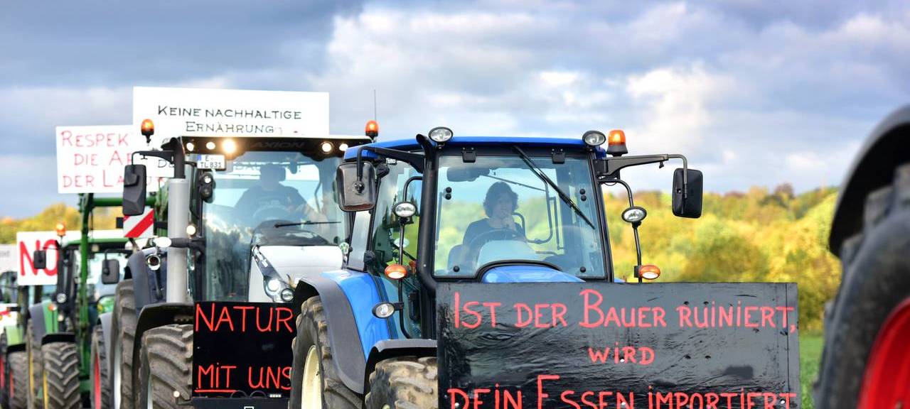 Landwirte verägert
