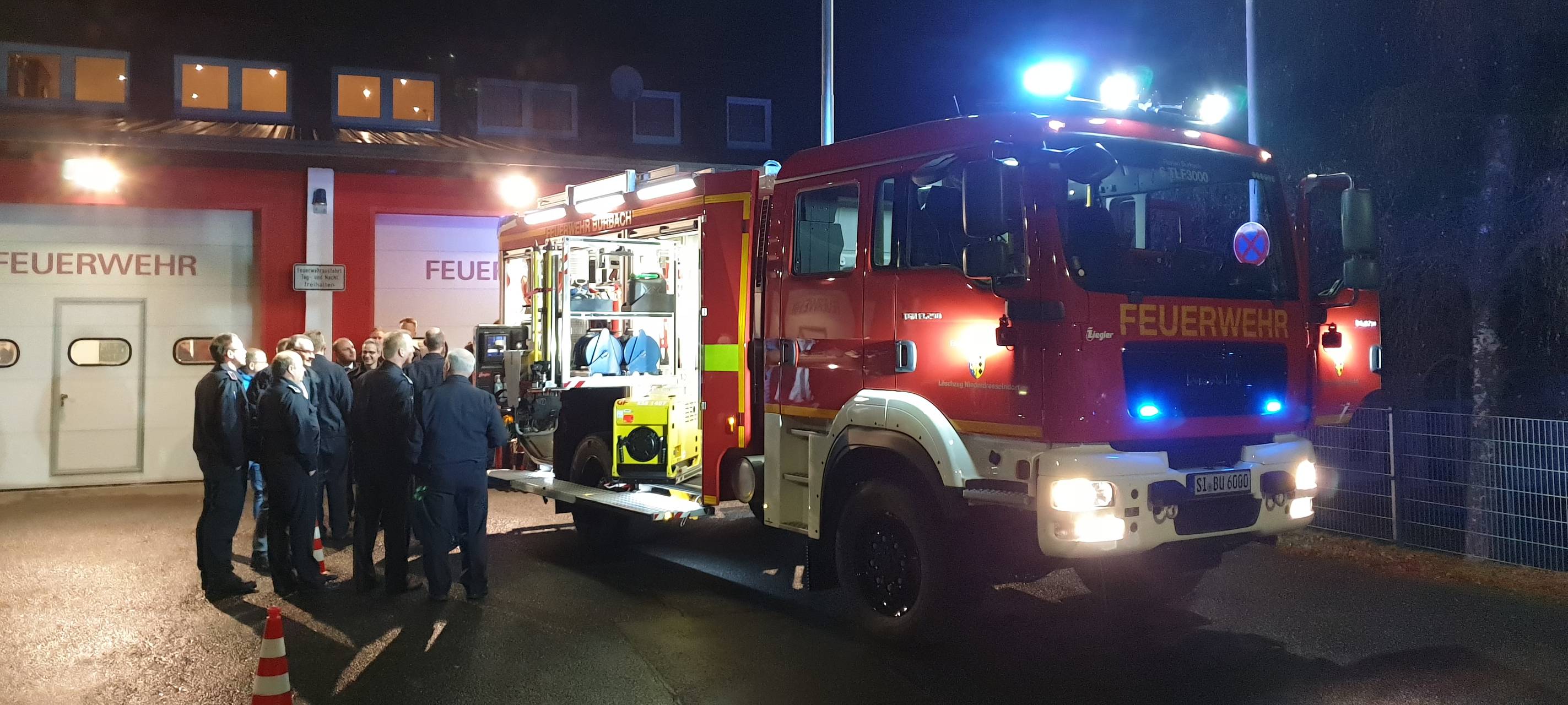 Neues Feuerwehrauto in Burbach