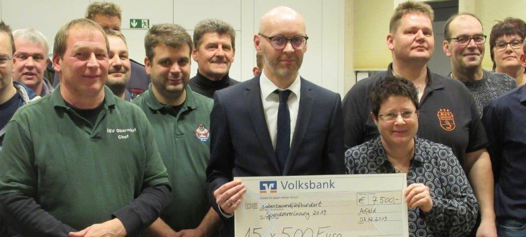 Volksbank Wittgenstein spendet zum 150. Geburtstag