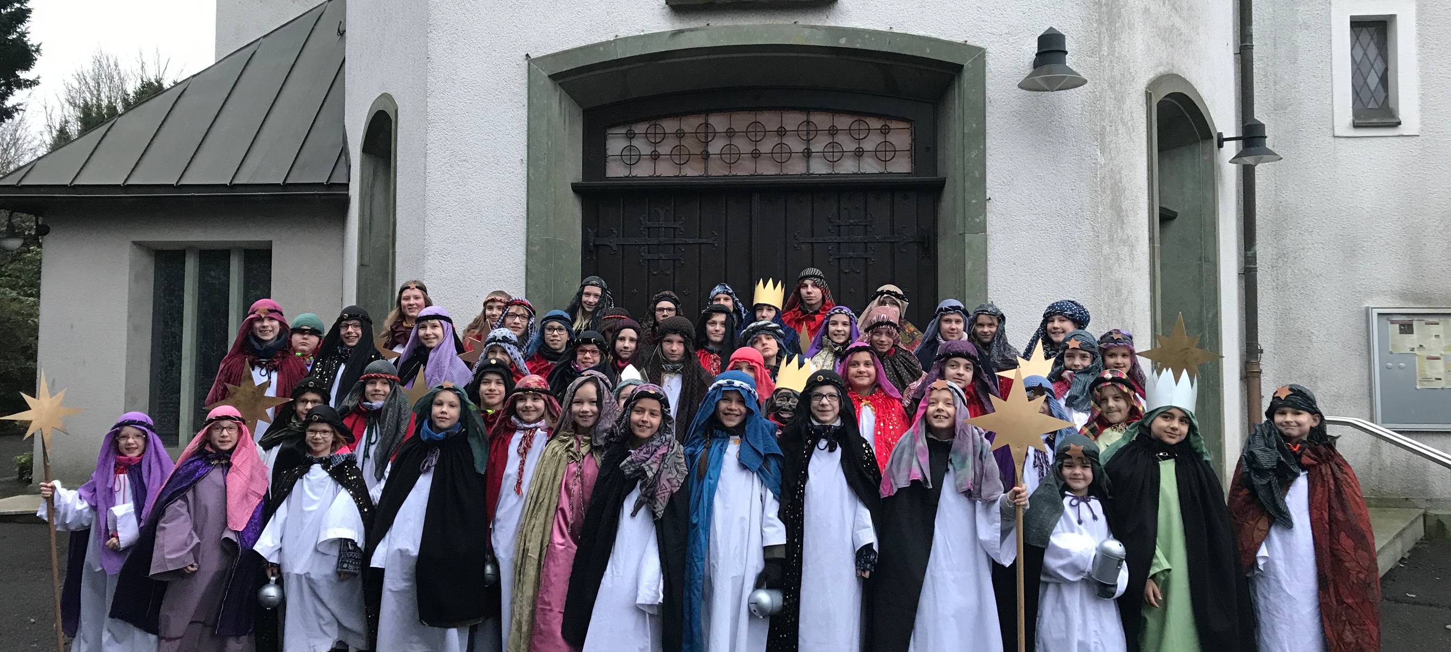 Am Wochenende waren die Sternsinger in Kreuztal unterwegs