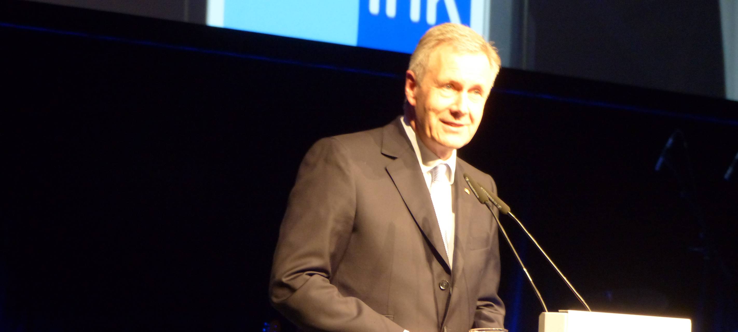 Wulff sprach beim IHK-Empfang