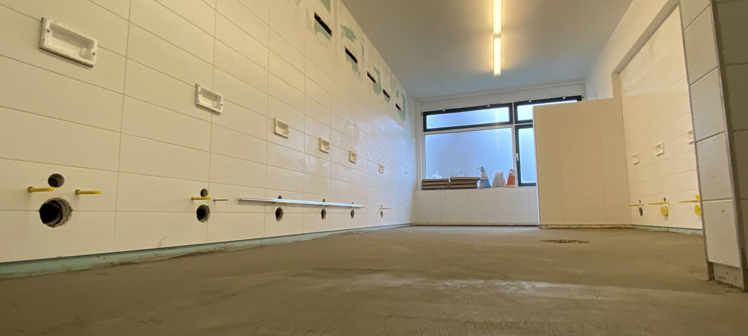 Neue Toilettenanlagen