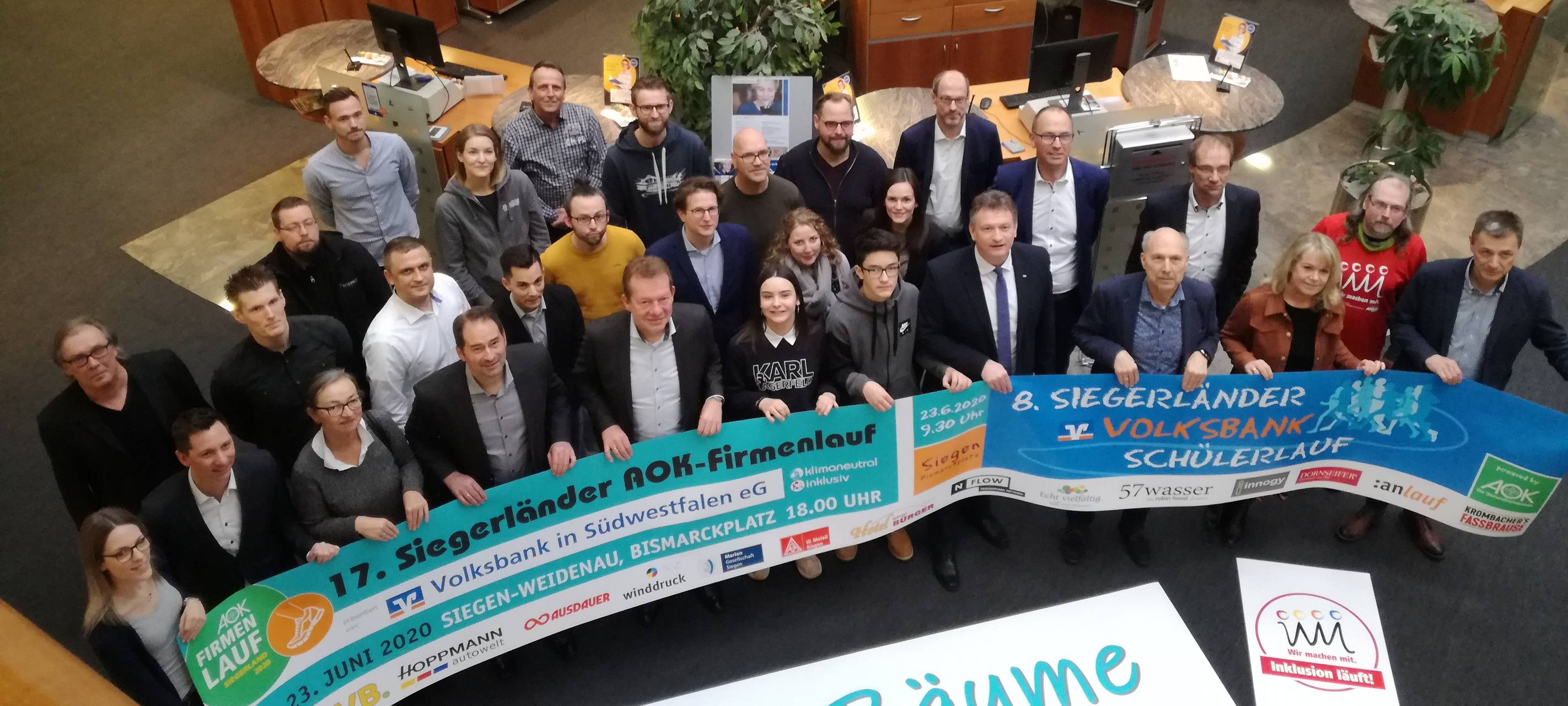 Schüler- und Firmenlauf im Zeichen des Klimaschutzes