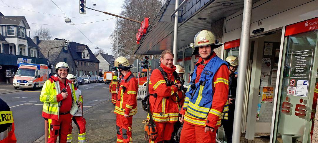 "Stinkefüße" in der Sparkasse