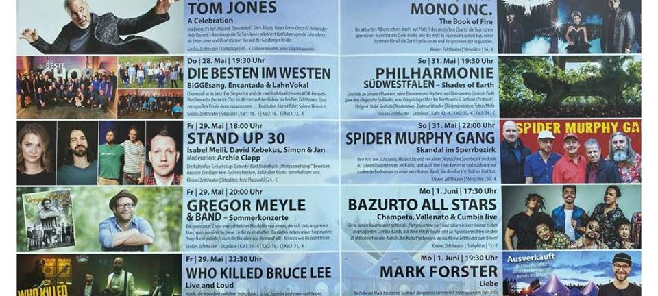 Neue Künstler für Kultur Pur