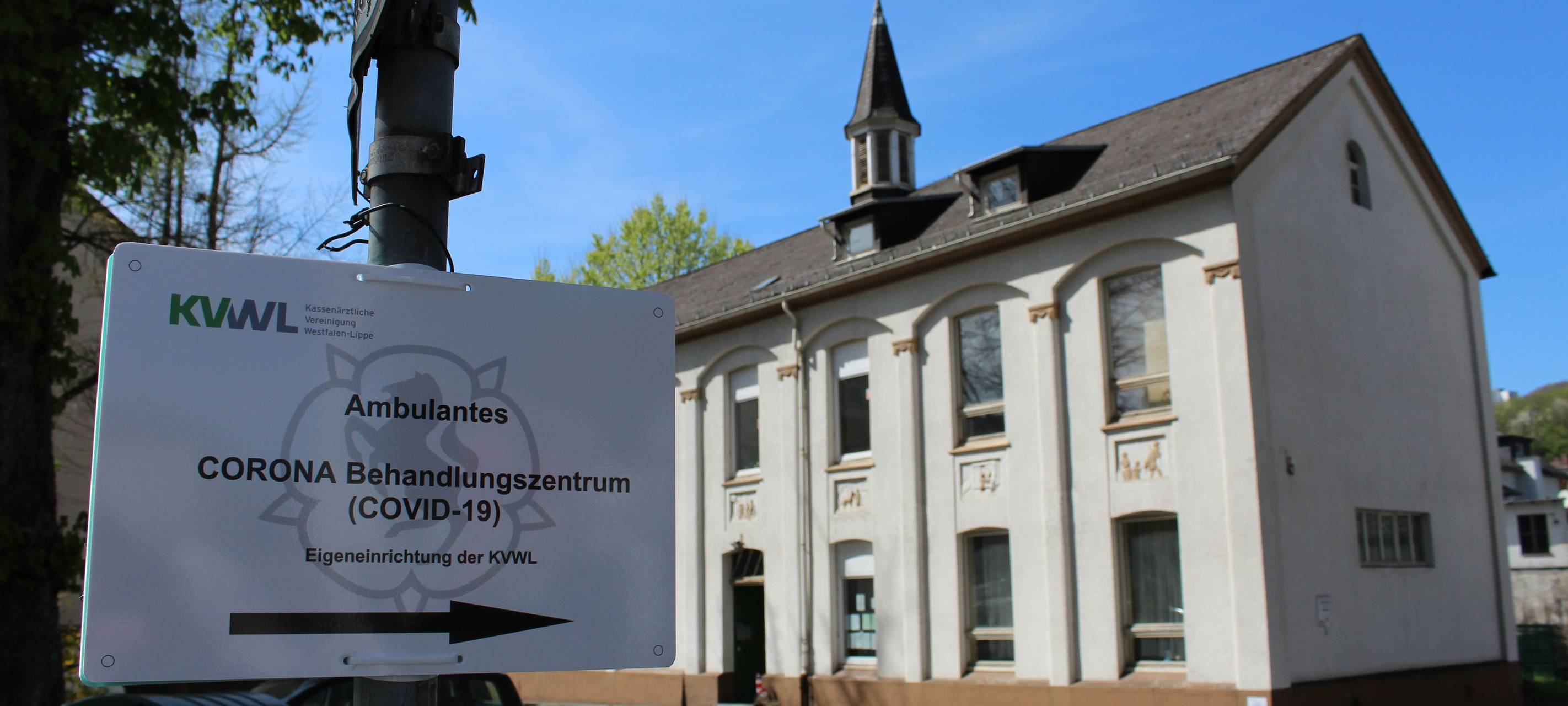 Corona-Behandlungszentrum öffnet in Siegen
