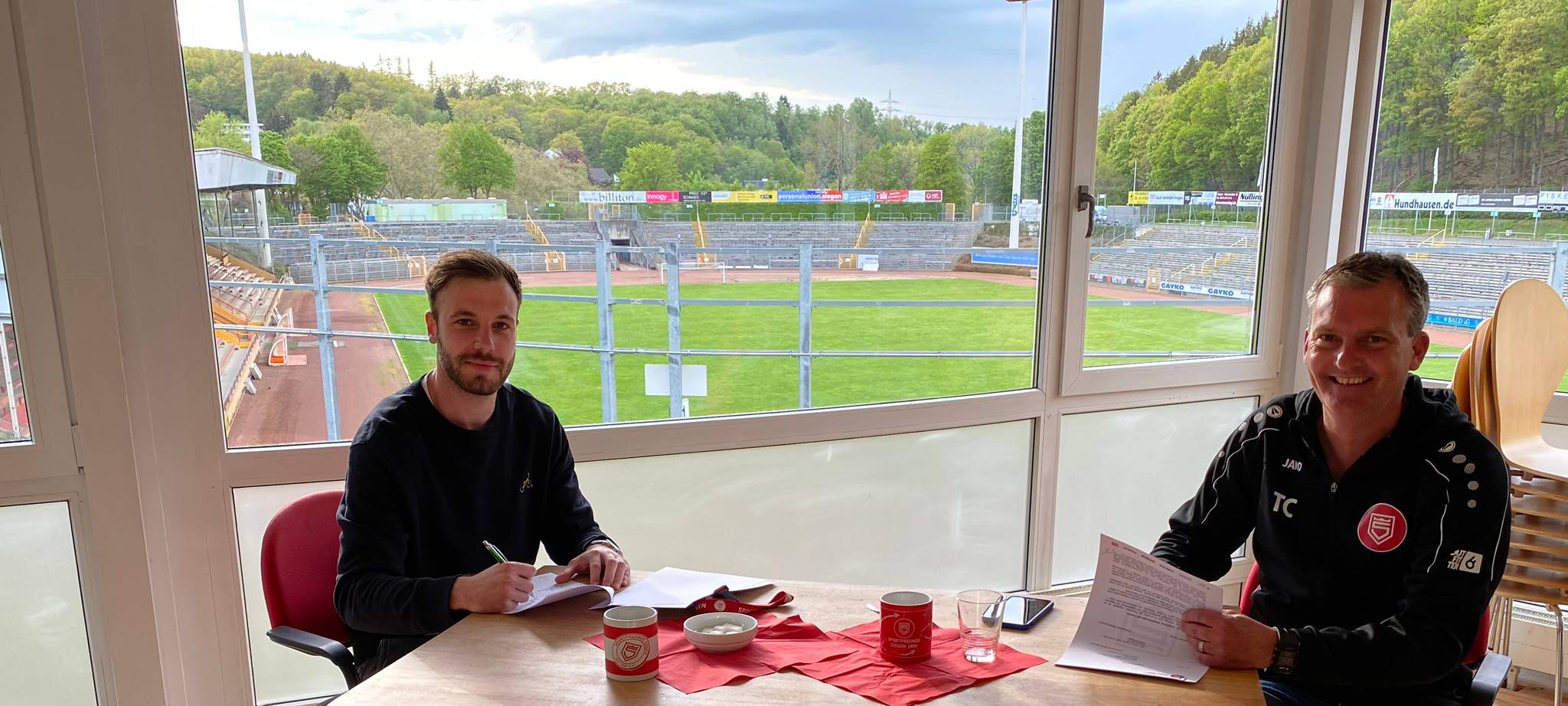Trainer Duo der Sportfreunde bleibt auch in der nächsten Saison