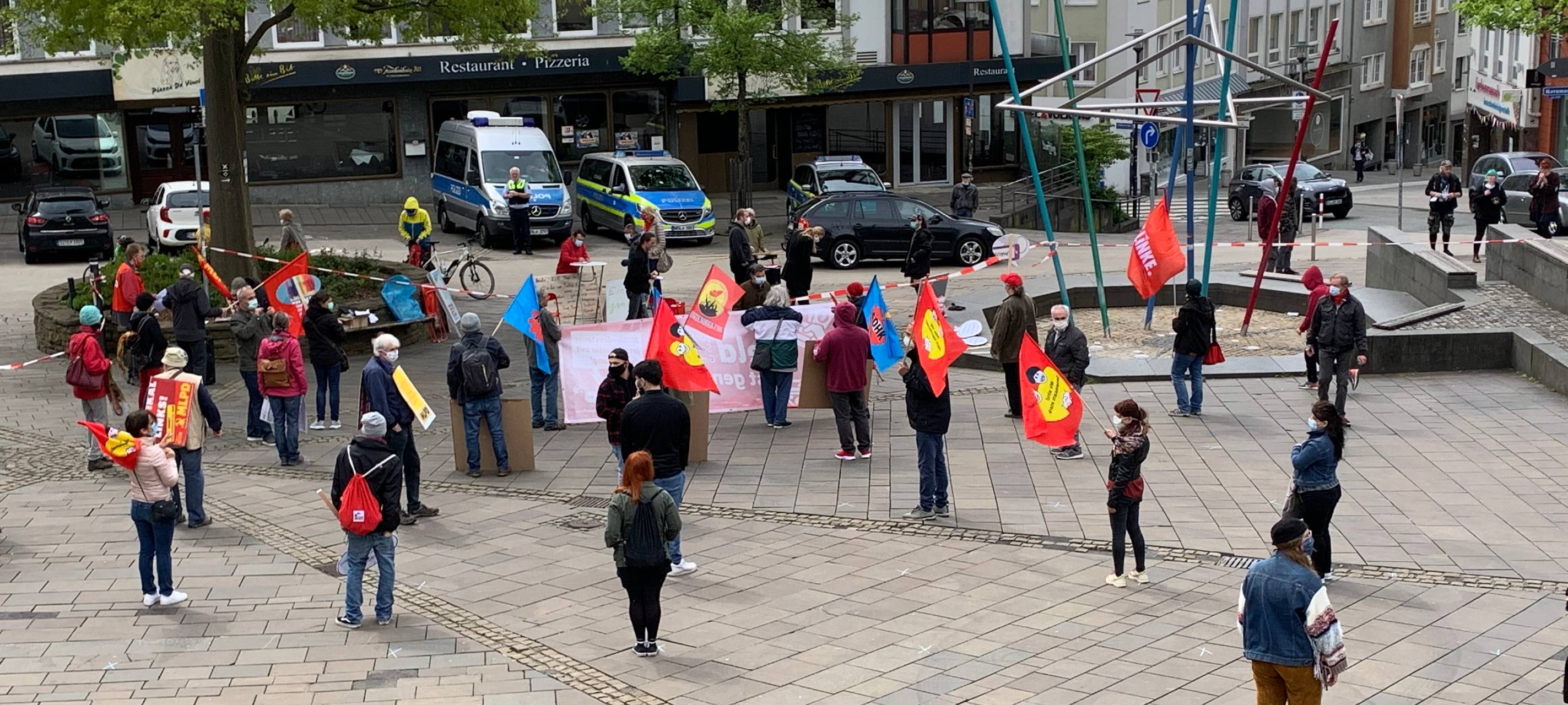 Ruhiger 1. Mai in Siegen-Wittgenstein