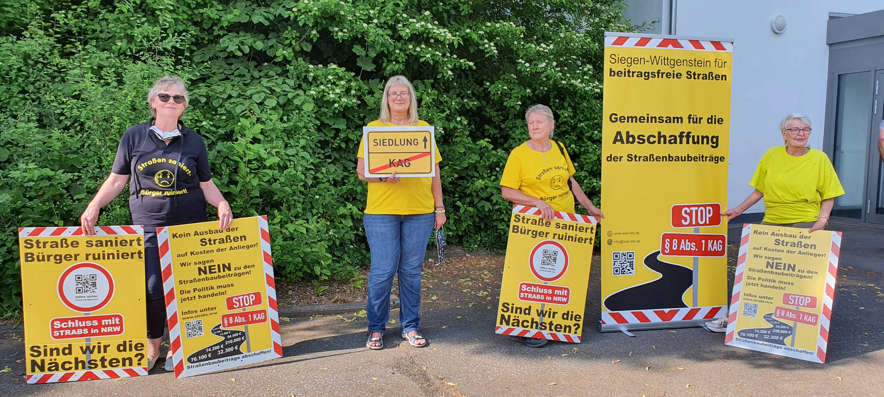 Demo gegen KAG-Beiträge
