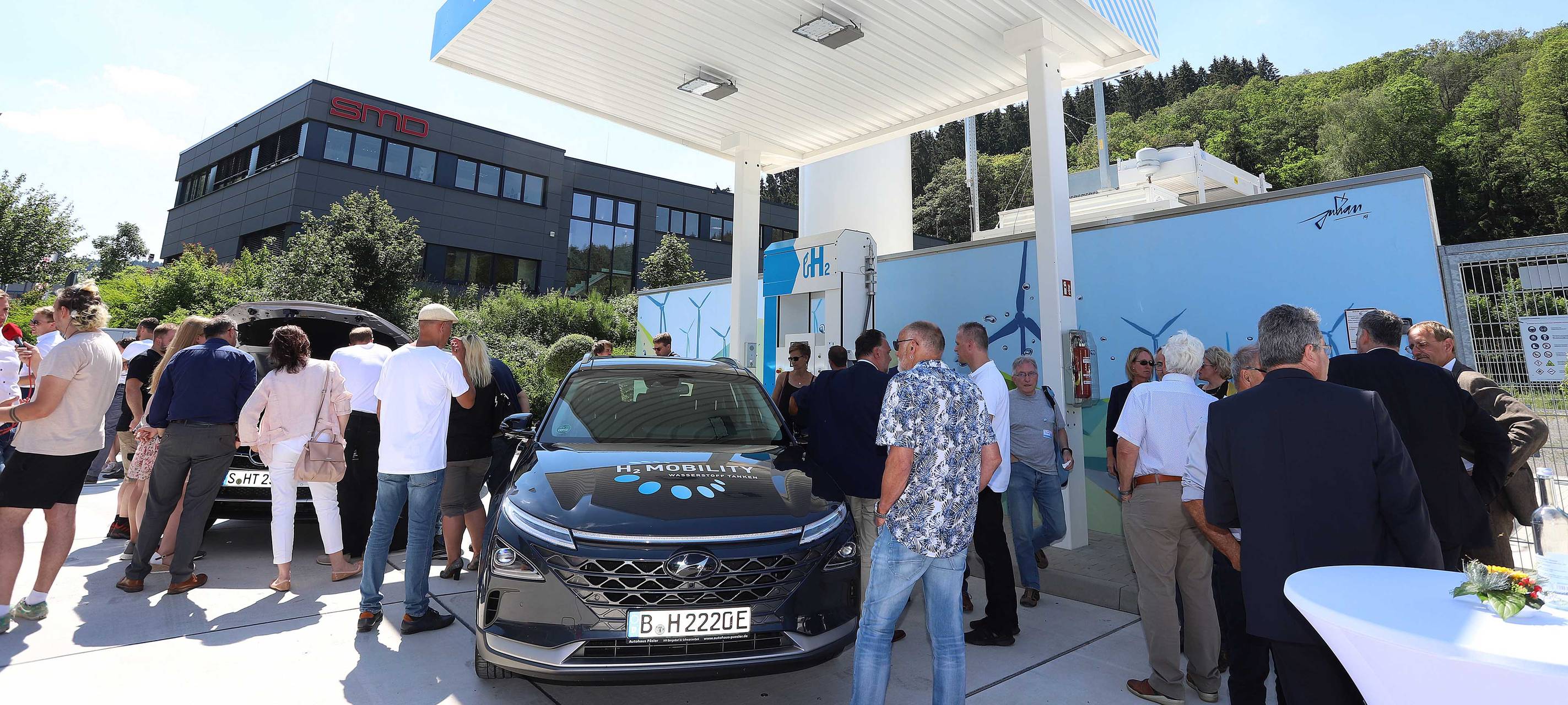 Wasserstofftankstelle wird gut genutzt