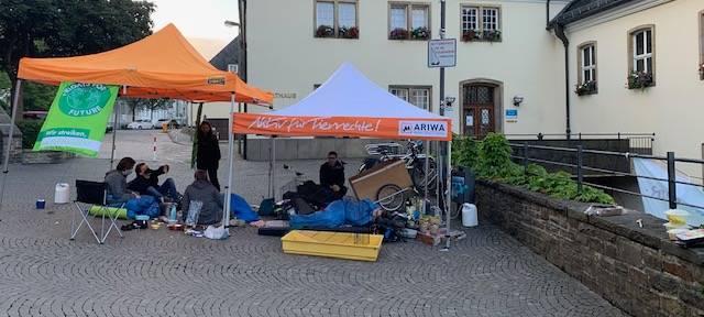 Protest in Siegen