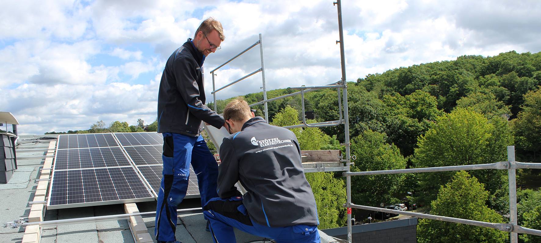 Neue Photovoltaikanlage