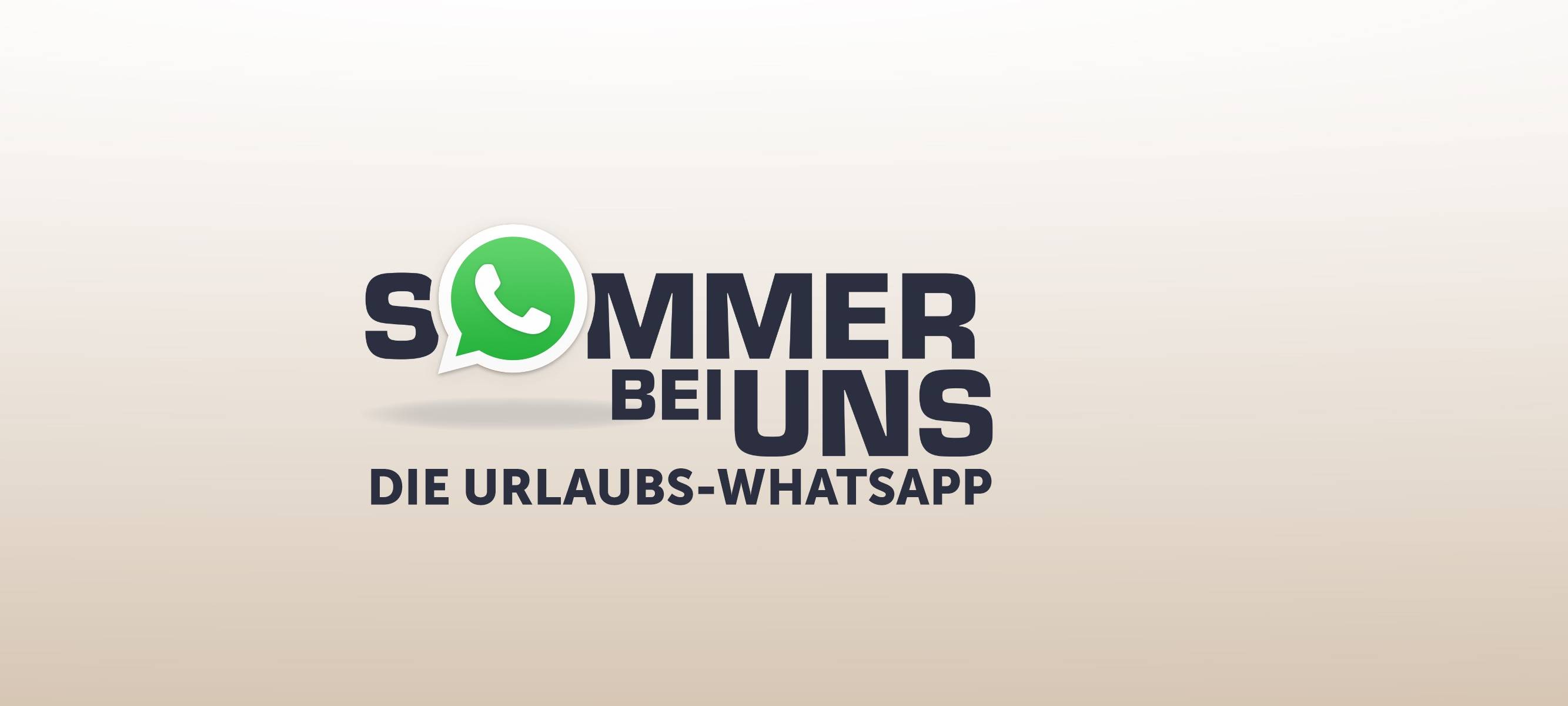 Sommer bei uns - die Urlaubs-WhatsApp - "China"