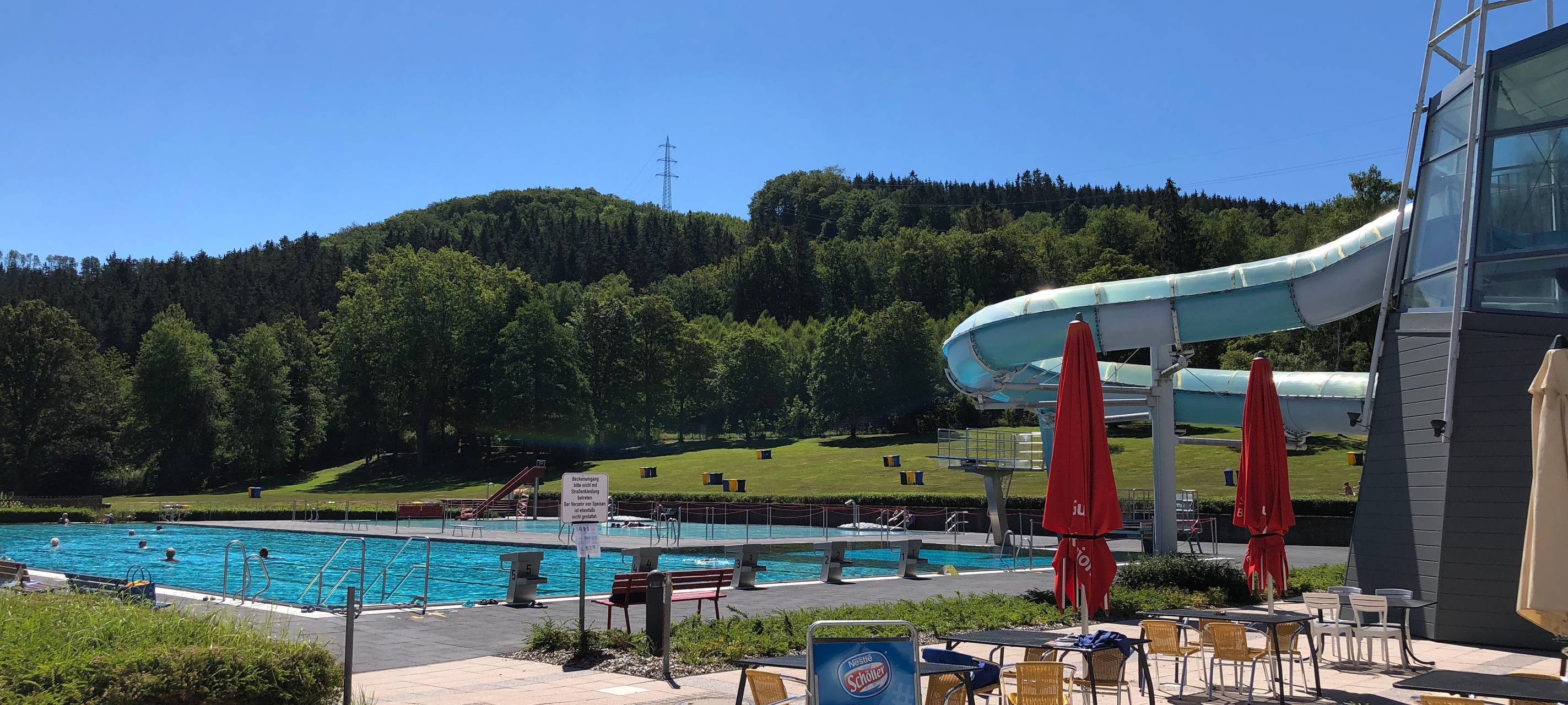 Kino auf der Liegewiese