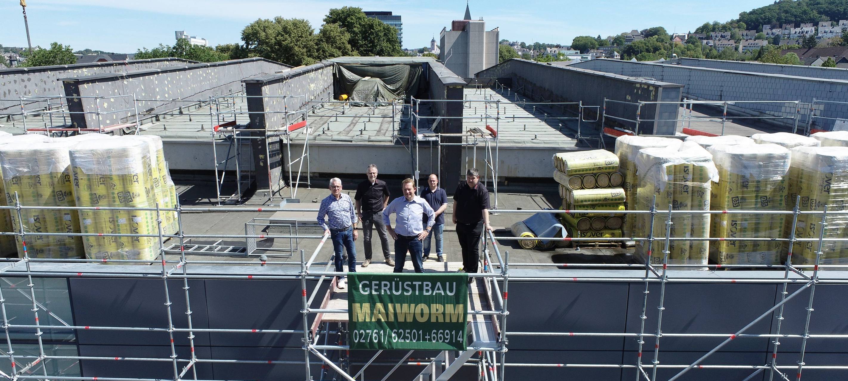 Neues Dach für die Siegerlandhalle