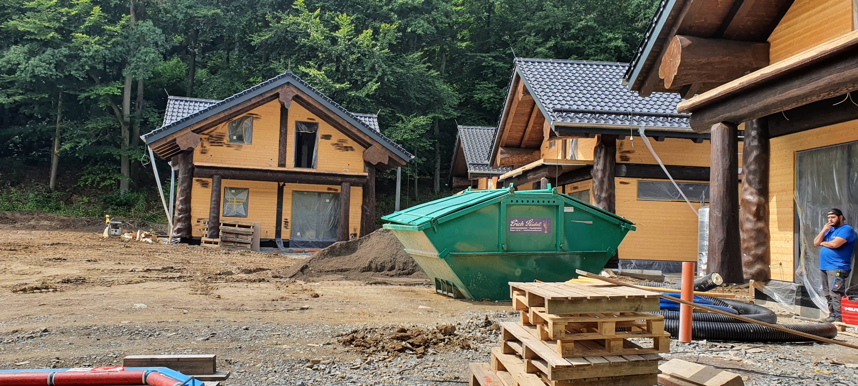 Arbeiten am "Timberjacks" gehen voran