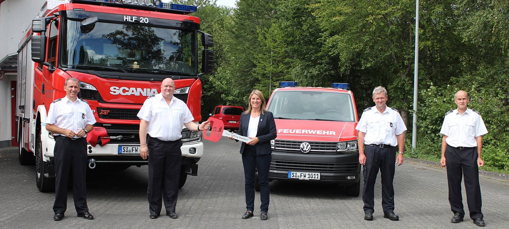 Neue Fahrzeuge für den Löschzug Wilnsdorf